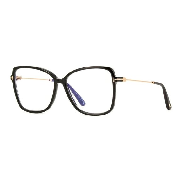 NEW TOM FORD EYEGLASSES BLACK WOMEN BUTTERFLY EYEWEAR - Picture 1 of 3